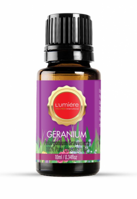 100% Pure Organic Geranium Essential Oil 10ml